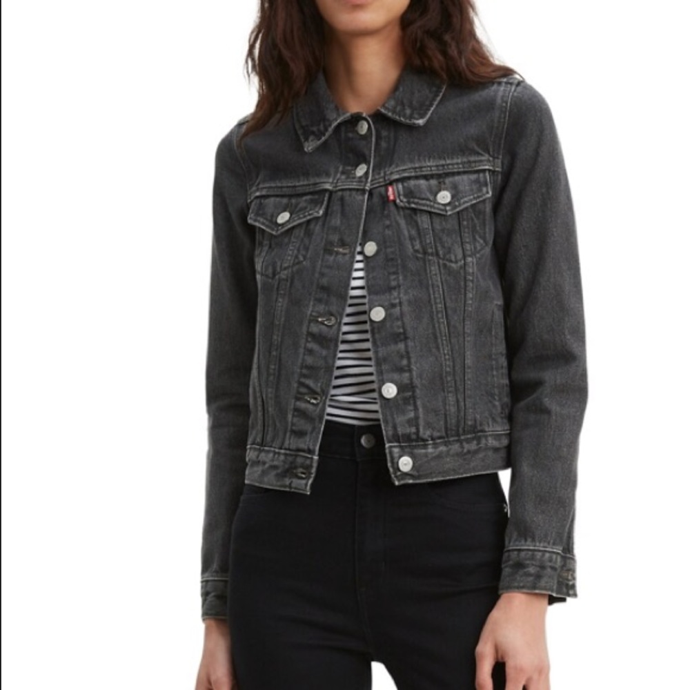 Urban Outfitters Black Jean Jacket